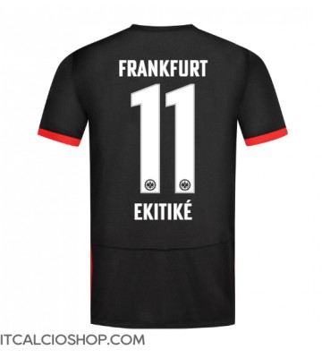Eintracht Frankfurt Hugo Ekitike #11 Seconda Maglia 2024-25 Manica Corta